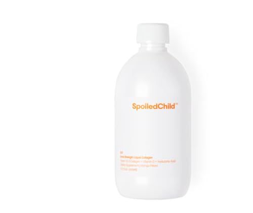 SpoiledChild Collagen Peptides Vitamin C Hyaluronic Acid Liquid Collagen Mango Flavor 400 ml (13.5 Fl oz)