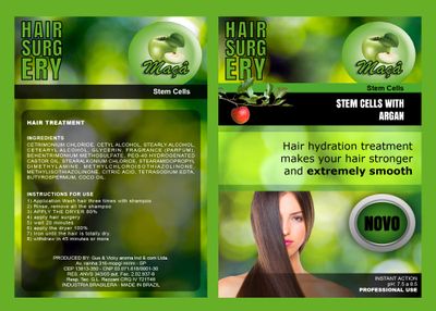 KERA FRUIT Hair Treatment 16 Fl Oz, Cirugia Capilar, Chocolate and Celulas Madres (CELULAS MADRES), Natural, Sulfate Free, Unisex, Straightening and Shining