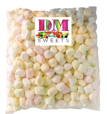 Pastel Party Mints - 1.5 lbs of Fresh Colorful Delicious Smooth and Creamy Square Mint Candy