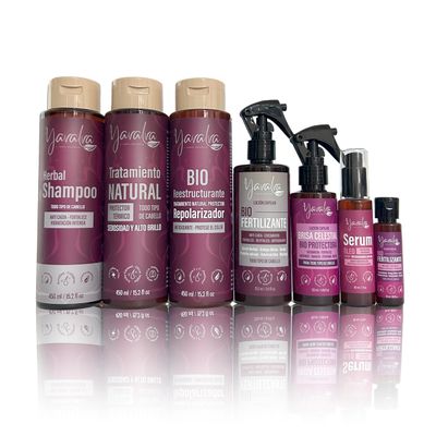 Kit 3x3 ADVANCED FOR ALL HAIR TYPES- YAVALVA BY YANIA VALENCIA - VEGAN PRODUCTS
