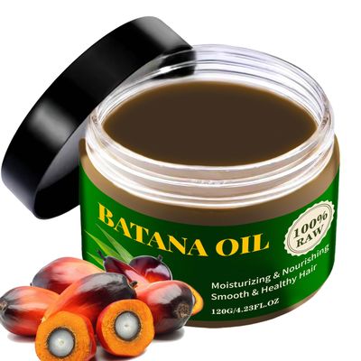 Batana Oil For Hair Growth, Dr. Sebi Cold Pressed Raw Unrefined Organic Spoiled Natural Batana Prevent Hair Loss, Wild Growth Oil For Dry And Frizzy Damaged Curly Scalp Enhances Thickness Gifts
