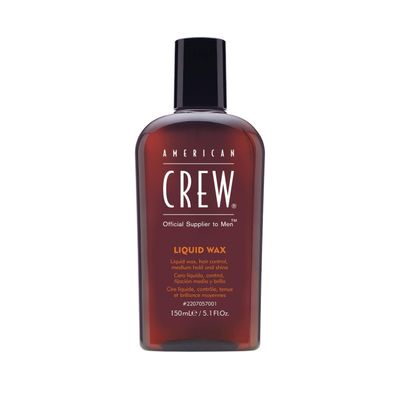 American Crew Men&#39;s Hair Liquid Wax, Medium Hold Shine, 5.1 Fl Oz