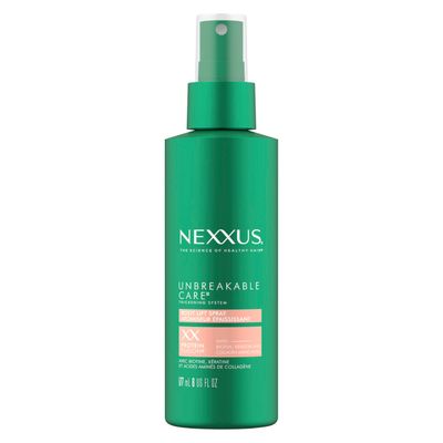 Nexxus Root Lift Thickening Spray Unbreakable Care with ProteinFusion Blend of Biotin, Keratin Collagen Amino Acids, 6 oz