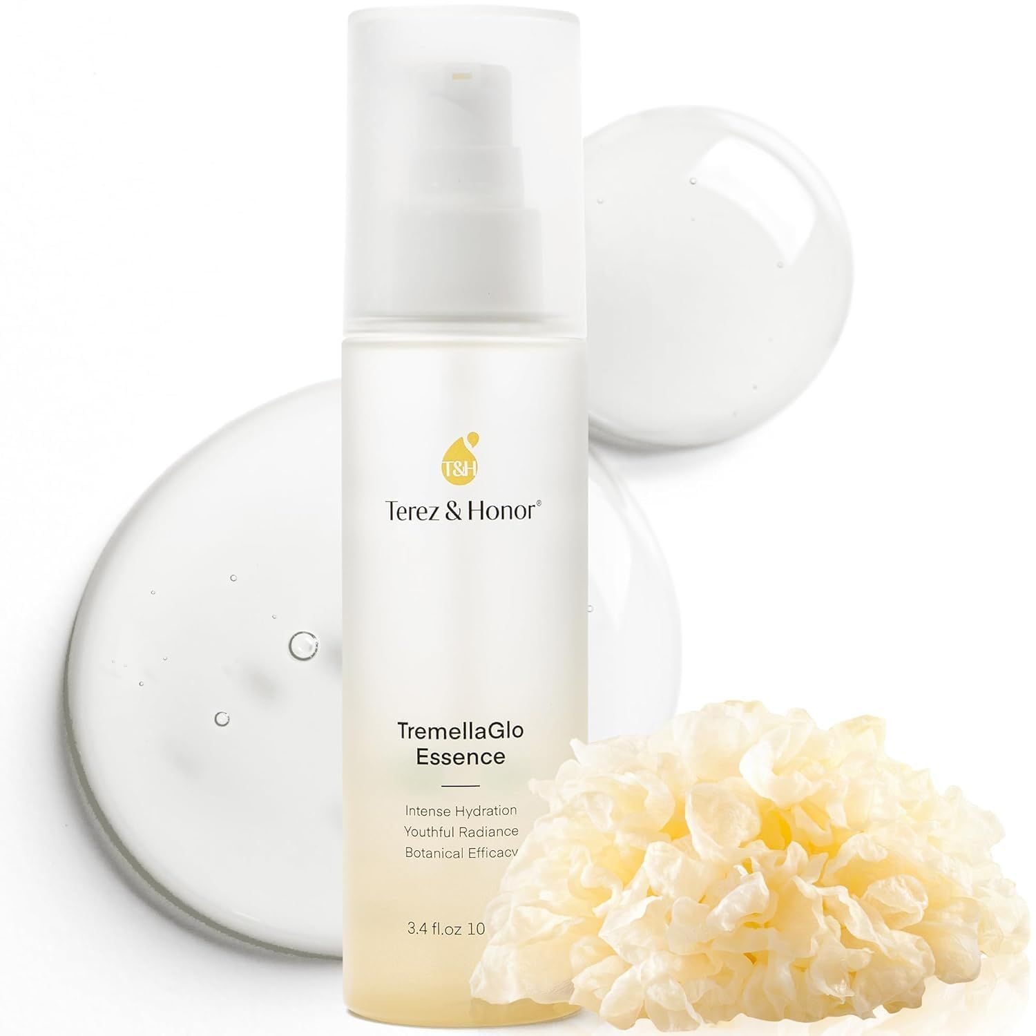 Hydrating Serum for Face Amore Cloud: Korean Advanced Formula Tremella Mushroom and Hyaluronic Acid Essense, Improves Texture, Smoothness, Moisturizing, Firming, Vegan, Better than Snail Mucin, 100ml
