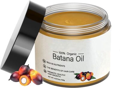 Skynest Batana Oil, 4.23 OZ - 100 Pure Raw Hair Growth Oil for Men Women, Unrefined Promotes Hair Thickness, Organic and Natural Ingredients, Honduras Tradition
