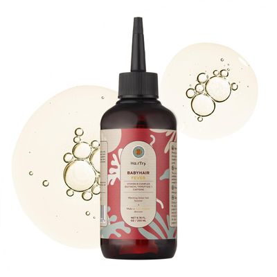 HairTry Babyhair Fever - Warming Hair Growth Scalp Serum with Vitamin B Complex and Biotin -Hair Follicles Stimulation, Hair Loss Prevention - Net 6.76 Fl. Oz 200 ml