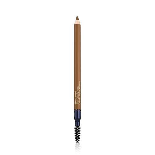 Este Lauder Brow Now Brow Defining EyeBrow Gel Pencil with Spooled Brush Shapes Defines Brows, Soft Brown