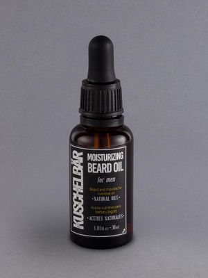 KUSCHELBAR - Beard Oil for Men Beard Oil for Beard Growth Provides Hydration, Softness, and Shine Deep Moisture, Nourishment Frizz Control Leave-In, Non-Greasy, Lightweight l 3,38 fl.oz