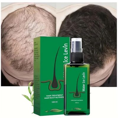 Water Ice Levin Hair Oil for Men Women - Moisturizing Dry Hair Treatment, Strengthen Scalp Strand Hydrator 4.06oz