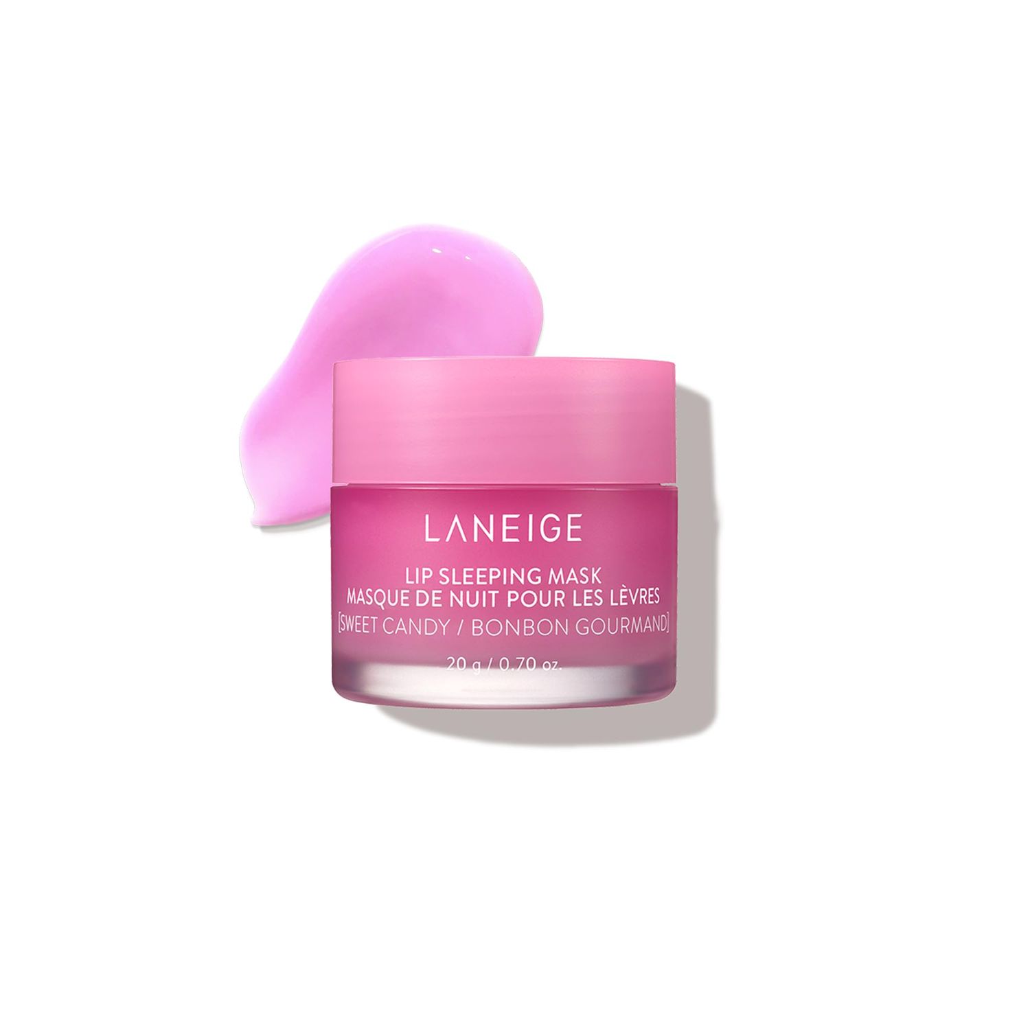 LANEIGE Lip Sleeping Mask Sweet Candy: Nourish, Hydrate, Vitamin C, Murumuru Shea Butter, Antioxidants, Flaky, Dry Lips
