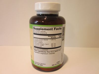 Vitacost Hyaluronic Acid with BioCell Collagen II - 100 mg per Serving - 120 Capsules