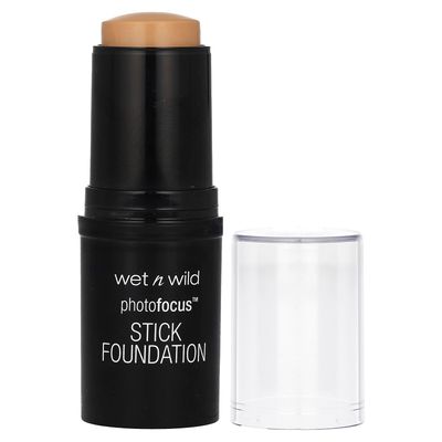 wet n wild Photo Focus Matte Foundation Stick Makeup, Classic Beige Vegan Cruelty-Free