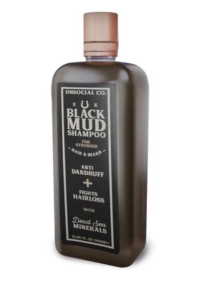 Unsocial Co. Shampoo: Promotes Thicker Hair, Enhances Beard Growth, Strengthens and Nourishes, Gently Cleanses with Natural Ingredients - 12.85 Fl. Oz