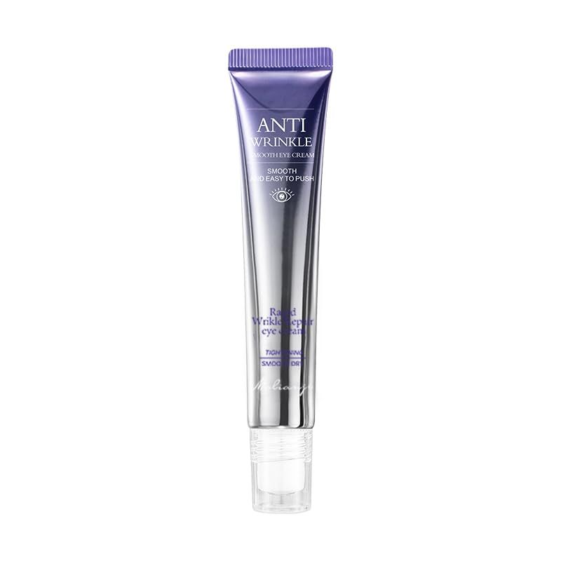 Eye Serum with 8 Glycerin 5 Retinol Hyaluronic Acid for Rapid Puffy Fine Lines Dark Circles Wrinkles, Under Eye Cream with 360 Roller Massage Ball, 0.7 fl. oz, Purple
