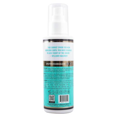 Uplift Provisions Company Sea Salt Spray - Versatile Texture Spray for Hair to Achieve Perfect Beach Waves, Amplify Curly Hair, or Boost Volume in Fine or Thin Strands - 5.5 oz