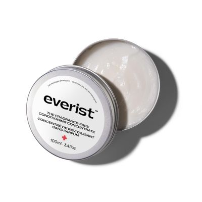 Everist The Fragrance-Free Conditioning Concentrate, Hydrating for Dry, Damaged, or Color-Treated Hair, Hair Mask, Sensitive Skin, Gentle On All Scalps, Plant-Based, Vegan, 3.4 fl oz, 50 Uses, TIN