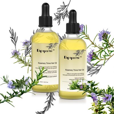 2Pcs Veganic-Natural-Hair-Growth-Oil, Natural Rosemary Hair Growth Oil,Rosemary Oil for Hair Growth,Veganic Natural Hair Growth Oil for Damaged Hair