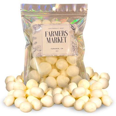 Freeze Dried Eggnog Candy Taffy. Include One-2 Oz Bag of Farmers Market Freeze Dried Candy. Crunchy Mouthwatering Freeze Dried Candy - Shareable Size Egg Nog Taffy, Birthdays, Holidays, Parties