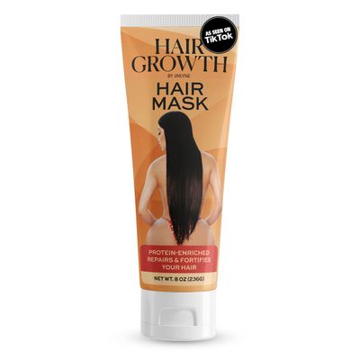 Hair Growth Repair Mask by Jailyne Ojeda - Protein-Enriched Deep Conditioning Treatment - Strengthens, Restores Nourishes Damaged Hair - Sulfate-Free Paraben-Free - Made in USA