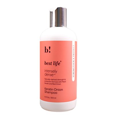Best Life Keratin Onion Shampoo for Hair Growth Hair Fall Control - With Red Onion Extract and Kalonji 250 ml (Pack of 1) red