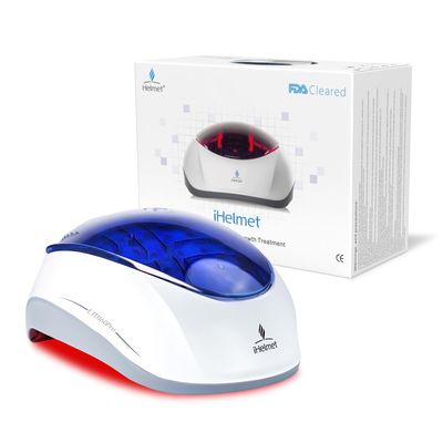 iHelmet Laser Hair Growth System (FDA Cleared), Hair Regrowth Helmet Laser Cap, Hair Loss Treatment for Men and Women, Low Level Laser Therapy for Hair Growth, Anti-Thining Treatment160 Blue