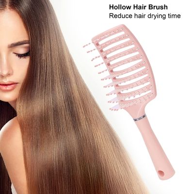Dioche Detangling Hair Brush, Vented Paddle Hair Brush, Professional Men Women Hair Brush, Styling Tool for Thick Straight Hair, Curved Vented Styling Hair Brush ()
