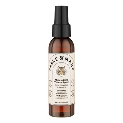 Fable Mane Moisturizing Volume Spray, Softens and Plumps for Thicker, Fuller Hair. Non-sticky, Heat Protection, Root Lift Spray for Fine Hair