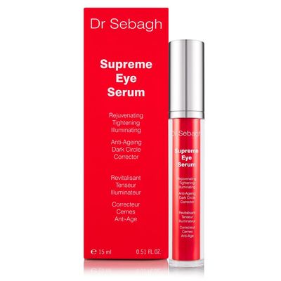 Dr Sebagh Supreme Eye Serum (0.5 fl oz) - Advanced Roll-On Formula Designed to Aid Smoother Younger Firmer-Looking Skin Helps Reduce Puffiness Circles Fine Lines Wrinkles Boosts Elasticity