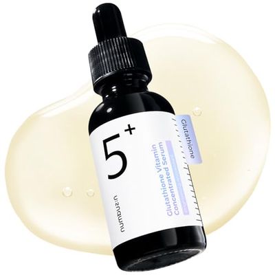 numbuzin No.5 Serum Tranexamic Acid 4, Niacinamide 5, Glutathione, Vitamin C Vitamin Concentrated Serum Hyperpigmentation Suitable for Sensitive Skin, Korean Skincare 1.01 fl. oz.