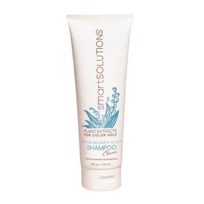 smartSOLUTIONS Problem Hair N&#39; Scalp Shampoo, 8oz Paraben-Free Protects Color Dandruff Fighter