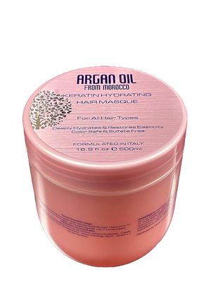 Argan Oil from Morocco Keratin Hydrating Hair Masque, 16.9 fl.ox. (500 ml)