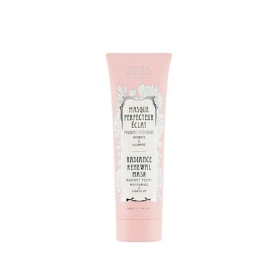 Panier des Sens - Face Mask Hydration Radiance - with Hyaluronic Acid Pink Clay Rose Oil - Hydrating Face Mask for Women Made in France - Face Mask Skin Care 98 Natural Ingredients - 2.5 floz