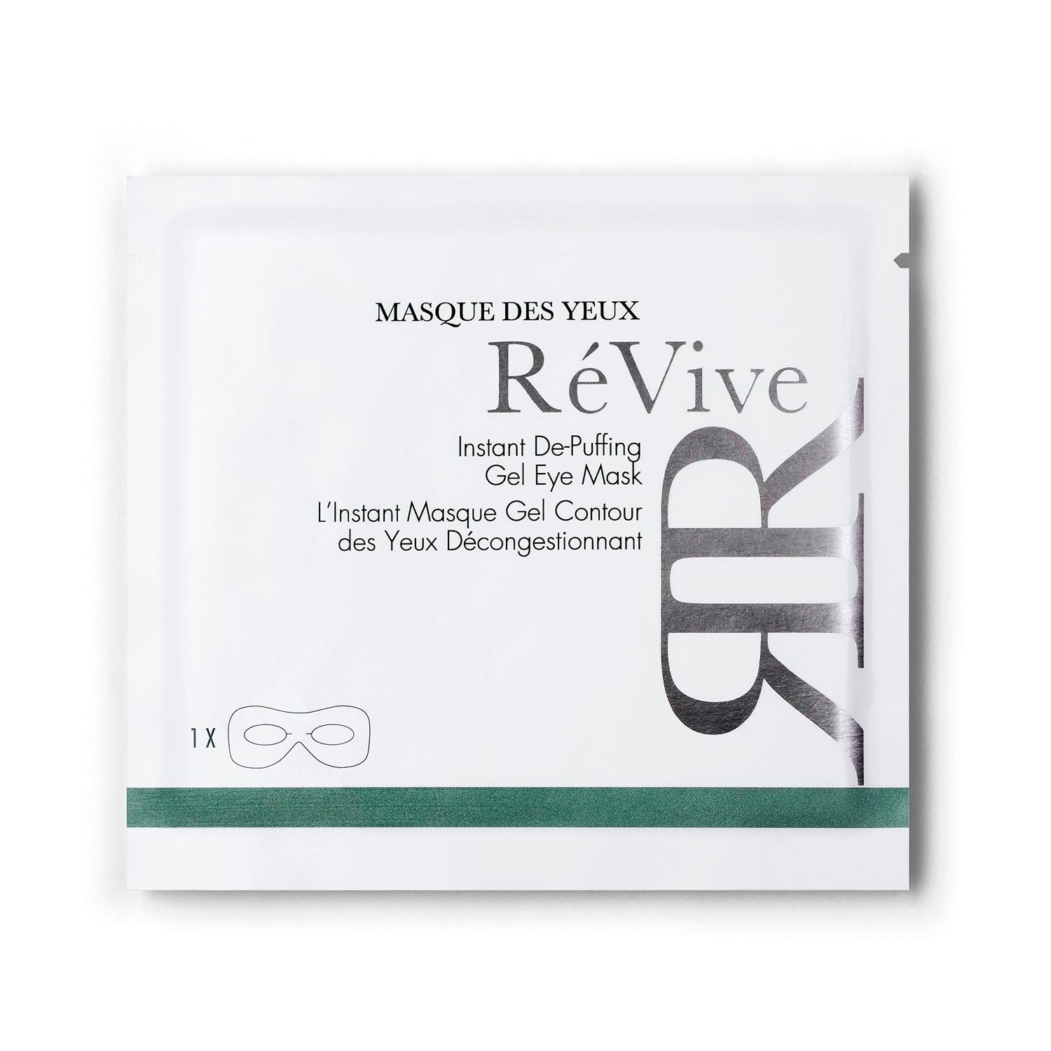 ReVive, Masque Des Yeux Instant De-Puffing Gel Eye Mask- Single Mask