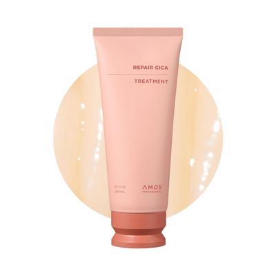 AMOS PROFESSIONAL Repair Cica Hair Mask l Repairs, Strengthens, Nourishes for Split Ends Breakage, Reverse Hair Damage from Bleach, Color, Chemical Services, 6.7 fl.oz fl.oz