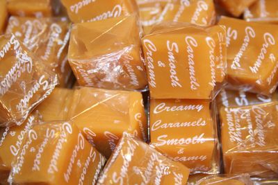 Bayside Candy Caramel Squares - Soft Vanilla Caramel Chews - Caramel Candy, Individually Wrapped Squares (1LB)