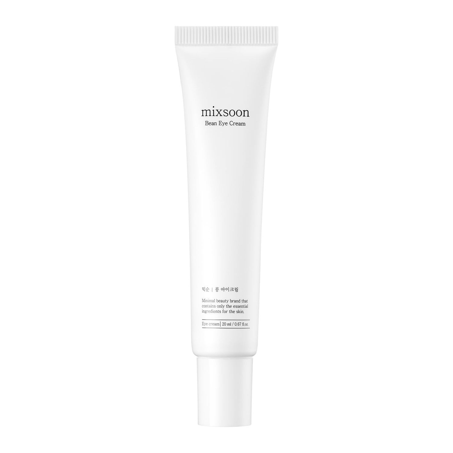 mixsoon Bean Eye cream Moisturizer With Mild Soothing Beans Korean Skin Care 0.67 fl. oz. 20ml