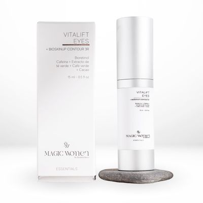 Magic Women by Elizabeth Bravo, Vitalift Eyes - Lightweight Eye Cream with Bio-Retinol, Botanical Extracts Caffeine Blend - For Under Eye Hydration Bright Look - 15 ml