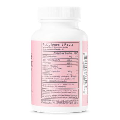 Women's Probiotic Vaginal Health Probiotic 14 Billion CFU Pre Pro Blend UTI Support with D-Mannose and Cranberry Extract Urinary Tract Health Support Digestive enzymes and Gut Health
