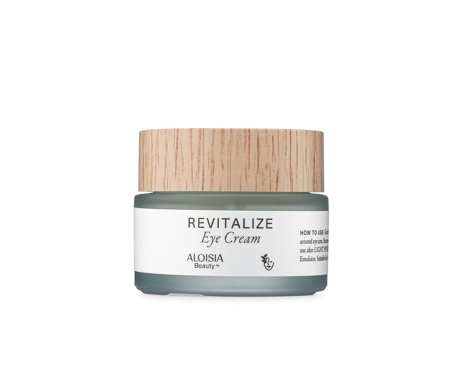 Aloisia Beauty REVITALIZE Eye Cream - Intensive Hydrating Treatment for Youthful Eyes, Brightening Eye Cream helps Reduce Dark Circles and Puffiness for an Illuminated and Revitalized Appearance.