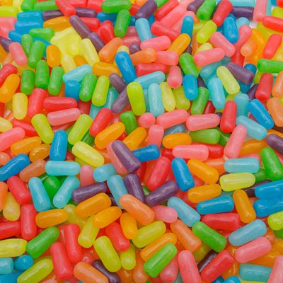 MIKE AND IKE Candy 1 lb - Bulk Chewy Candies, Mega Mix of 10 Fruit Flavors, Variety Pack, Resealable Bag, Fresh Soft, Kosher, Gluten Fat Free