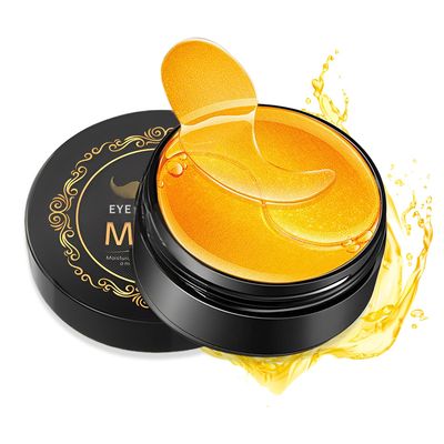 DAMUSI Gold Under Eye Patches for Puffy Eyes and Dark Circles,Moisturise 24k Gold Eye Mask for Dark Circles,Smooth Wrinkles Collagen Eye Patches,Reduce Eye Lines Eye Care30 Pairs