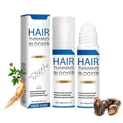 2pcs Genthair DHT for Men,Genthair Hair Growth Roller, Genthair DHT Roll On for Men,Hair Growth Serum,Hair Thinning Blocker