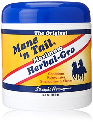 Mane &#39;n Tail Herbal Gro NATURAL CONDITIONER FOR HAIR SCALP Pomade 5.5 Ounce