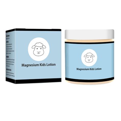 ANRUI Magnesium Lotion for Kids, Magnesium Lotion for Sleep Kids, Topical Magnesium Cream Helps Kids Stay Calm at Bedtime and During The Night,Magnesium Lotion for Kids - Without Melatonin4 oz