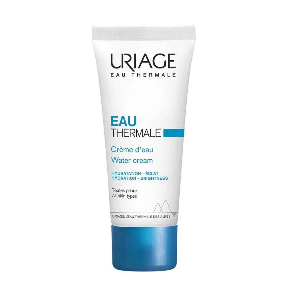 Uriage Eau Thermale Moisturizing Face Cream with Hyaluronic Acid Fresh Light Face Moisturizer, Light Floral Scent, Paraben-Free, Non-comedogenic, 40 mL 1.35 oz