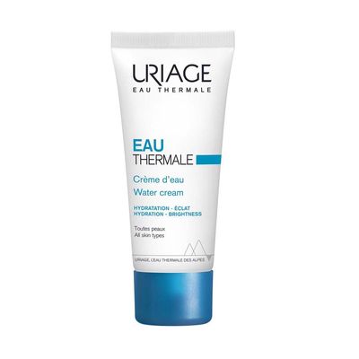 Uriage Eau Thermale Moisturizing Face Cream with Hyaluronic Acid Fresh Light Face Moisturizer, Light Floral Scent, Paraben-Free, Non-comedogenic, 40 mL 1.35 oz