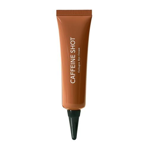 shaishaishai 20,000 PPM CAFFEINE SHOT Collagen Eye Cream with Niacinamide for Firming Under Eyes, Dark Spots, Puffy Eye Bags, Fine Lines, Anti-Aging Eye Cream, Korean Skin Care, 1.05 oz