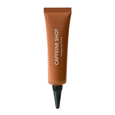 shaishaishai 20,000 PPM CAFFEINE SHOT Collagen Eye Cream with Niacinamide for Firming Under Eyes, Dark Spots, Puffy Eye Bags, Fine Lines, Anti-Aging Eye Cream, Korean Skin Care, 1.05 oz