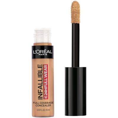 L&#39;Oreal Paris Makeup Infallible Full Wear Waterproof Matte Concealer, Full Coverage, Toffee, 0.33 fl. oz.