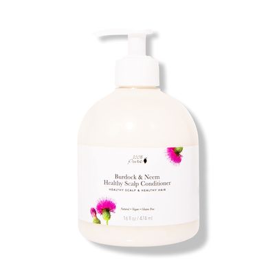 100 PURE Healthy Scalp Conditioner Purifying Burdock Neem for Dry Damaged Hair Replenishing Itchy Flaky Scalp Hydration for Women Men - 16 Fl Oz